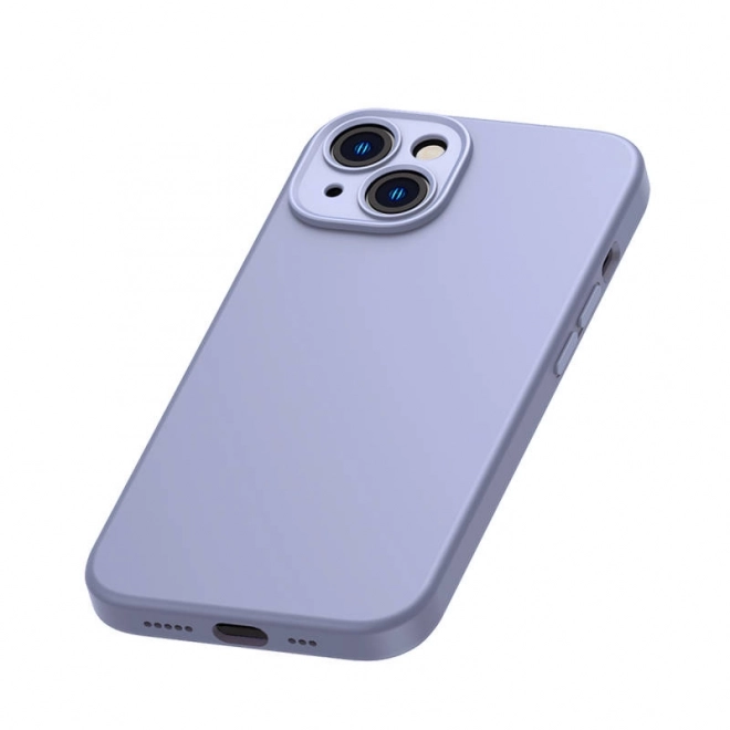 Étui Baseus Liquid Silica Gel pour iPhone 14 Plus lavande
