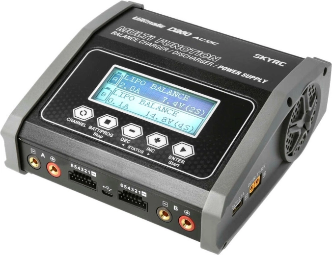 Deux canaux puissants pour une charge rapide