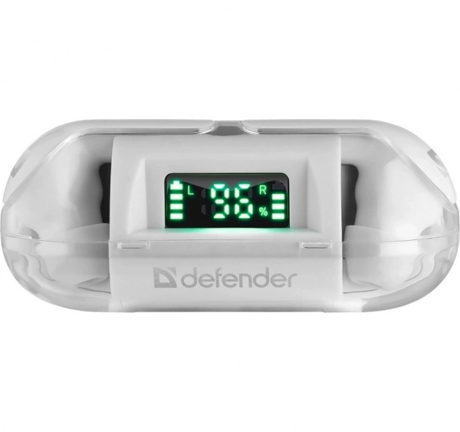 Écouteurs sans fil Twins 916 blanc avec microphone