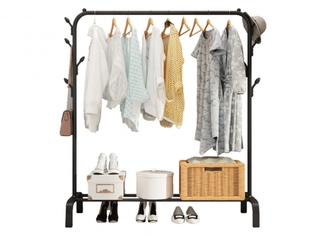 Portant autoportant pour vêtements Armoire à chaussures