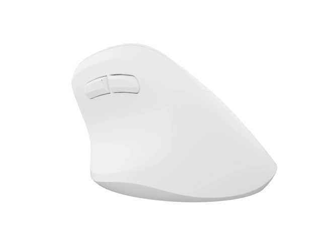 Souris verticale sans fil Crake 2 BT 5.2 + 2.4GHz blanche