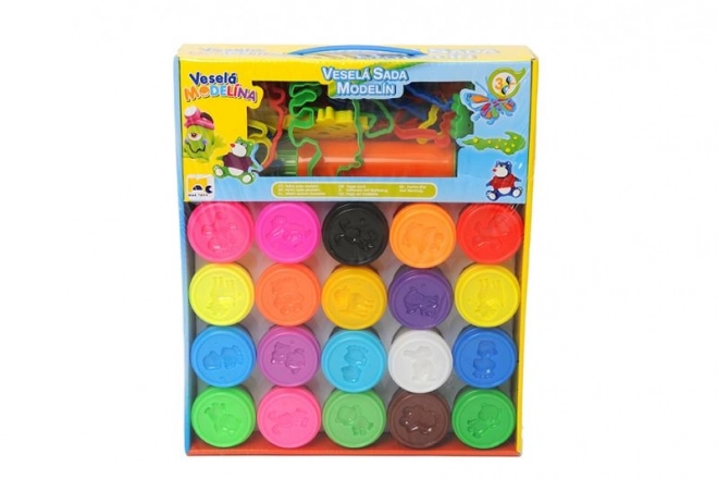 Grande boîte de pâte à modeler