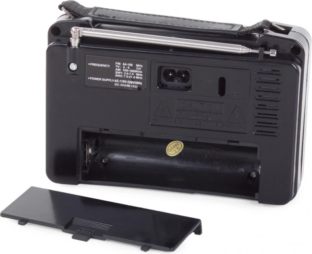 Double alimentation : secteur et piles