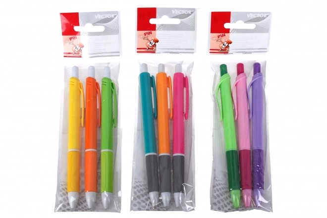 Ensemble de 3 stylos