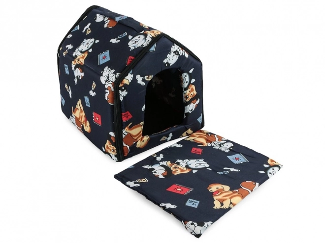 Maison textile pour chiens et chats XL