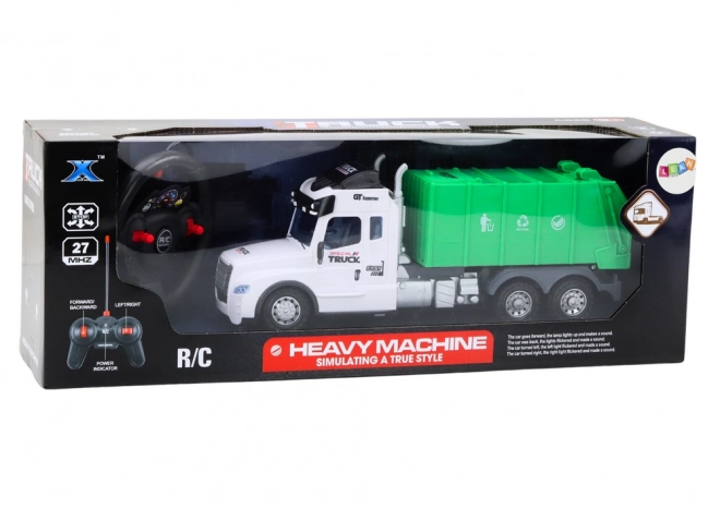 Voiture RC verte à télécommande avec effets