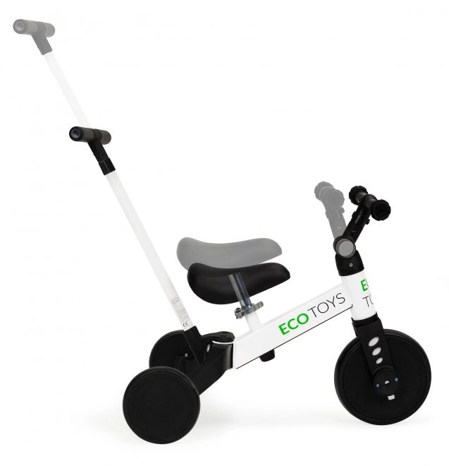 Tricycle vélo d'équilibre avec poignée poussée 2 en 1