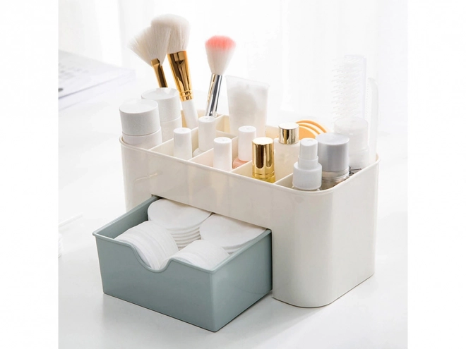 Organisateur de maquillage et bijoux avec tiroir