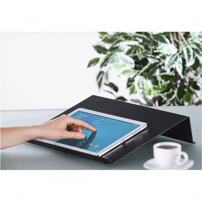 Hama Support pour ordinateur portable noir carbone