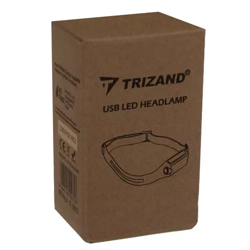 Lampe Frontale LED USB Trizand 21652