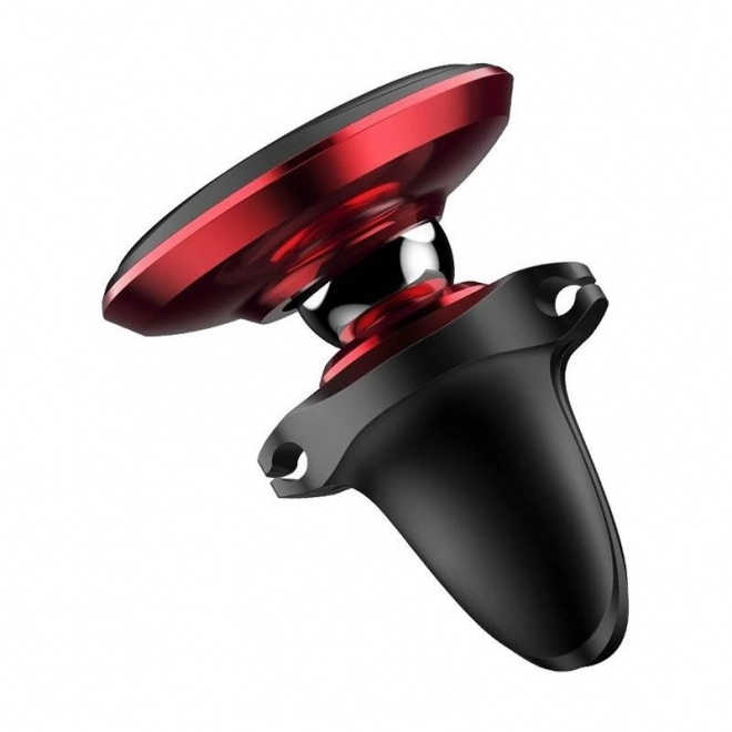 Support magnétique pour voiture pour grille Baseus rouge-noir