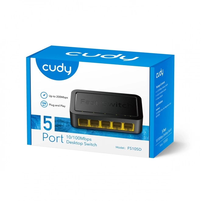Commutateur à 5 ports 10/100 Mbit/s