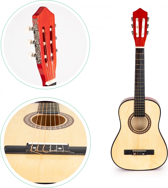18 frettes et mécaniques accordables