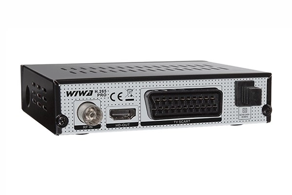 Tuner moderne WIWA avec technologie H.265 PRO
