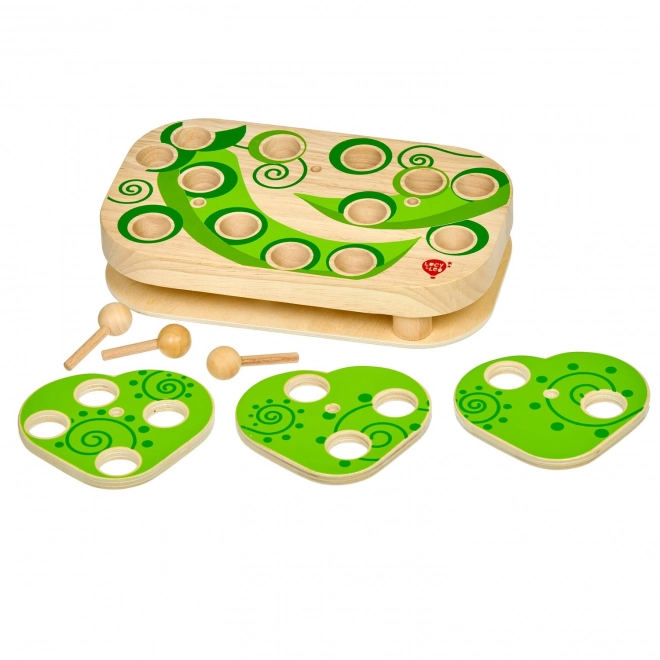 Lucy & Leo Attrape les chenilles – jeu de table en bois avec des aimants