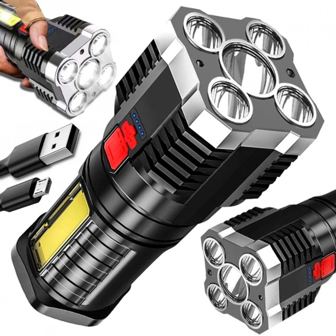 Projecteur LED rechargeable de camping