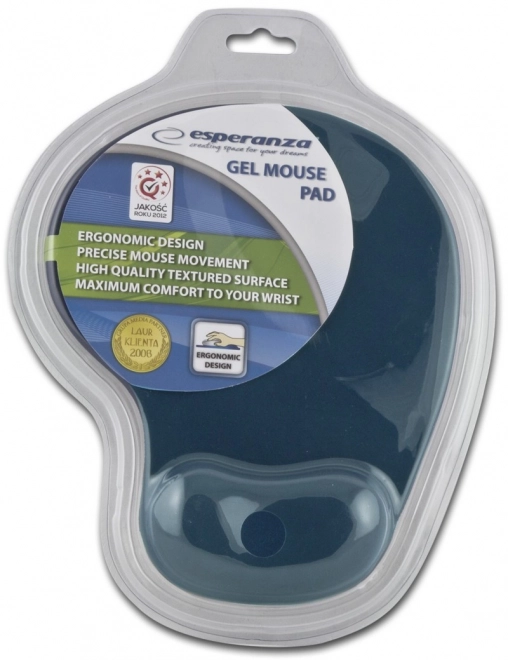 Tapis de souris en gel EA137B bleu