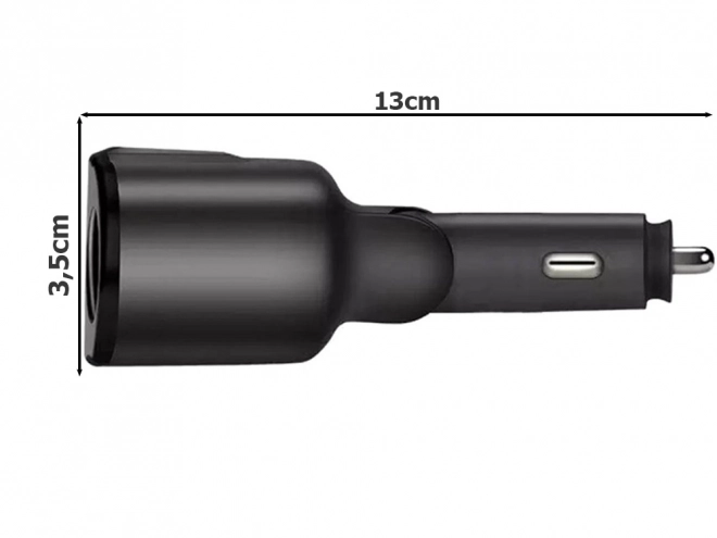 Prise allume-cigare avec répartiteur et chargeur USB