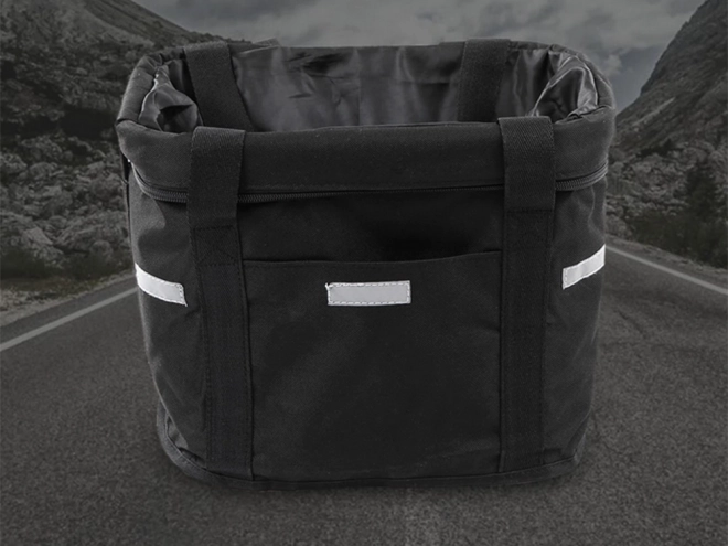 Panier en métal pour vélo avec clic