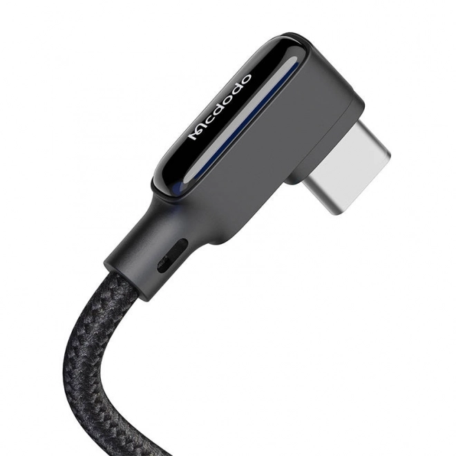 Câble USB à USB-C, Mcdodo CA-7310, angulaire, 1,8 m (noir)
