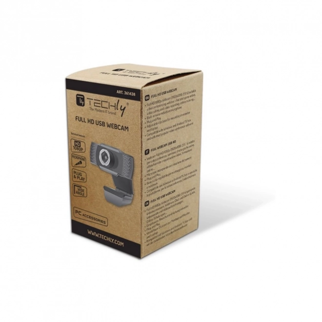 Webcam USB HD Complète avec Microphone