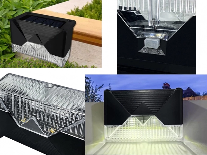 Lumières solaires extérieures avec capteur