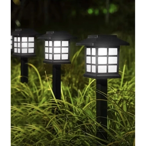 Lampes solaires de jardin LED – ensemble 6x maison