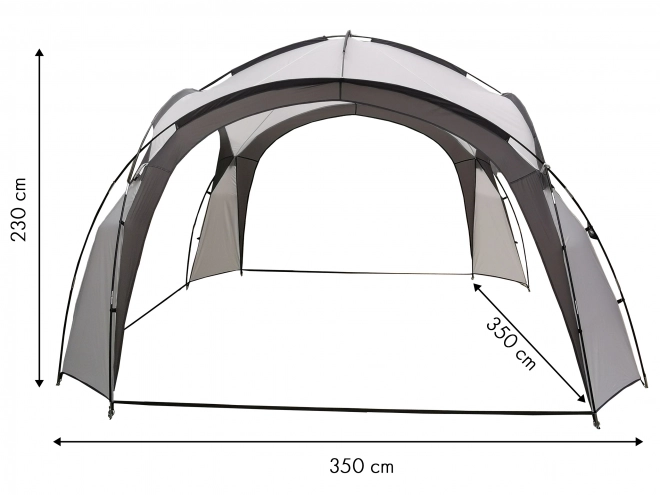 Tente pour événements de jardin pour pique-nique + sac