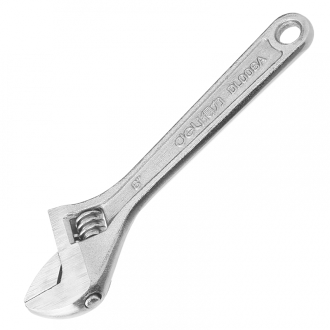 Clé à molette réglable 6" DELI TOOLS