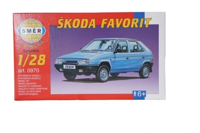 Modèle de voiture Kliklak Škoda Favorit