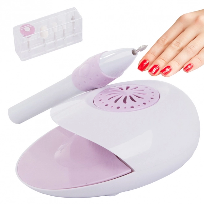 Sèche-ongles à batterie et kit de coupe-ongles