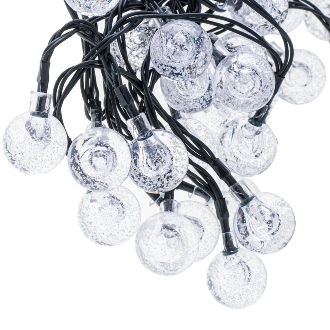 Éclairage de jardin solaire sphérique 7m 50LED blanc froid