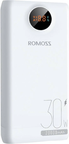 Batterie externe Romoss 20000 mAh 30 W blanche