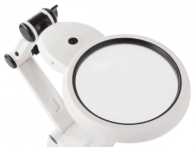 Loupe de table pour bijoutiers avec éclairage LED et alimentation USB