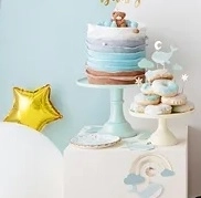 Décoration pour cupcakes - Baleine