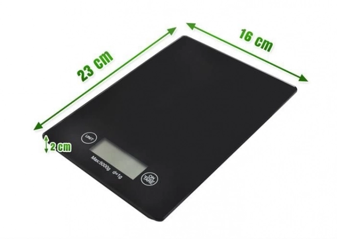 Balance de cuisine électronique plate 5 kg/1 g