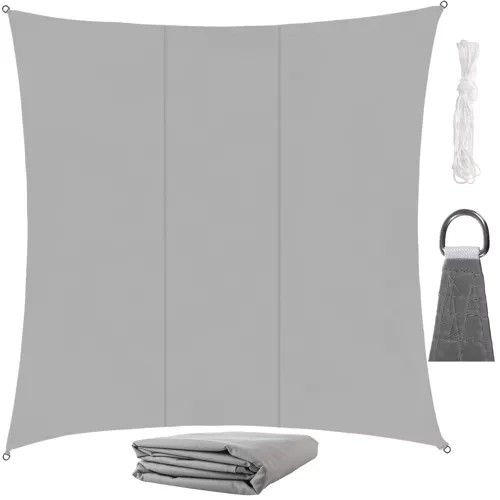 Voile d'ombrage carré 3,6x3,6m