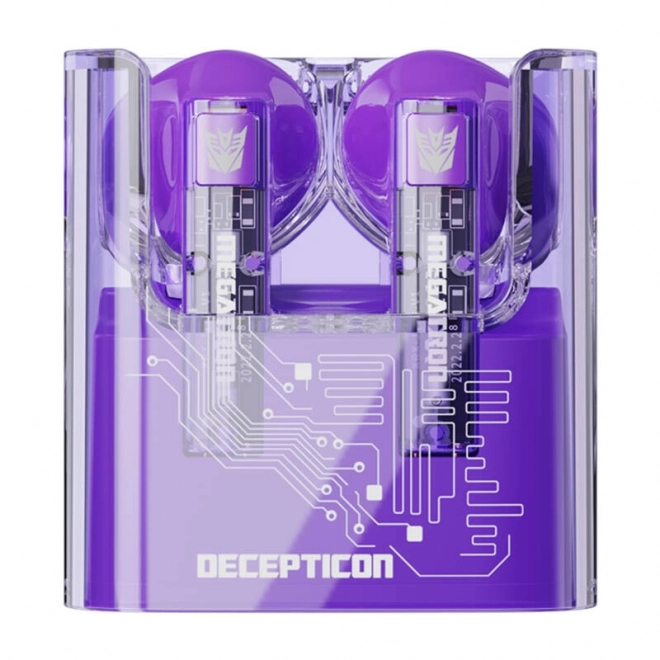 Écouteurs sans fil TWS Transformers violet