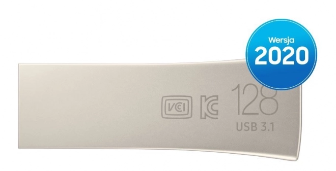 Clé USB BAR Plus USB 3.1 128 GB Argent Champagne