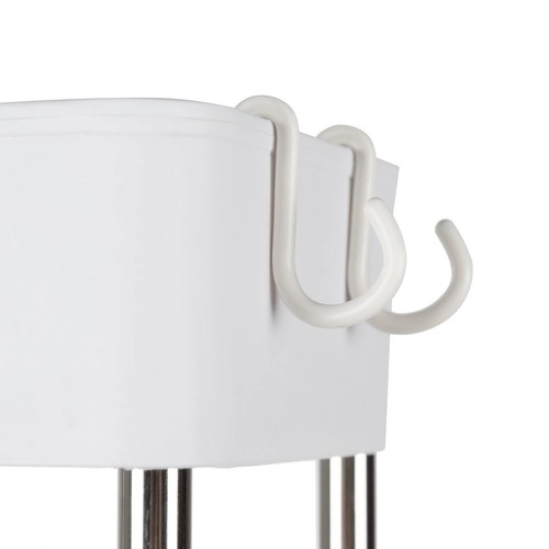 Étagère de salle de bain sur roulettes Ruhhy 24291