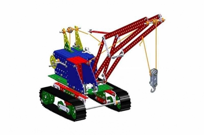 Klassique jeu de construction Merkur 5 avec 80 modèles