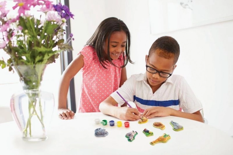 Une création amusante : moulez et peignez des animaux