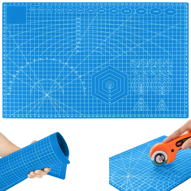 Tapis de coupe auto-régénérant double face A3
