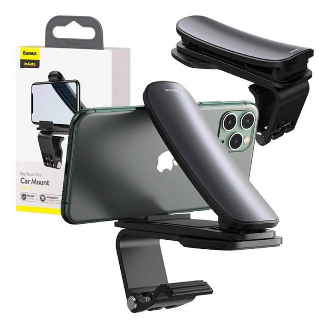 Support de voiture Baseus Big Mouth Pro noir
