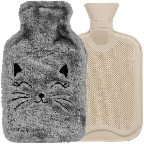 Bouillotte en Caoutchouc avec Housse 1800ml Ruhhy 24535