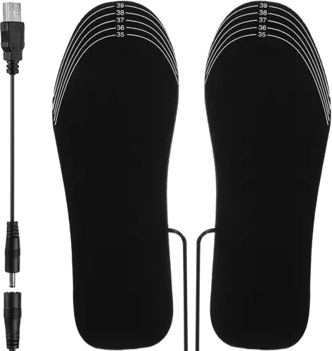 Semelles chauffantes USB taille 35-40
