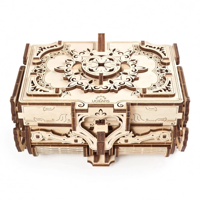 Boîte à bijoux antique puzzle 3D