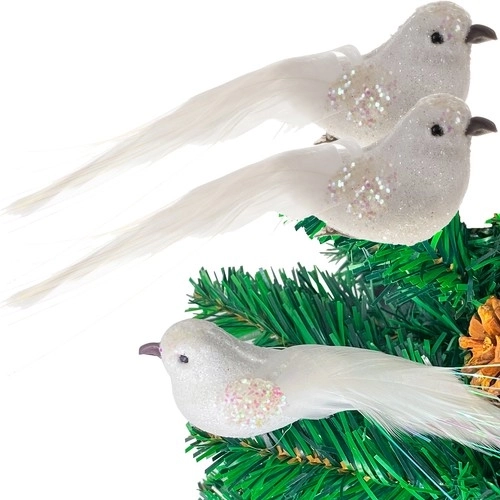 Décorations de Noël pour sapin - oiseaux 2 pièces. Ruhhy 22338