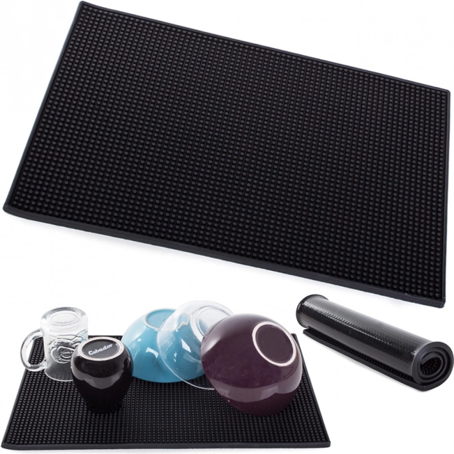 Tapis de séchage en silicone pour vaisselle