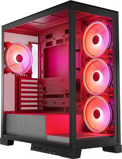 Verre trempé panoramique et show ARGB